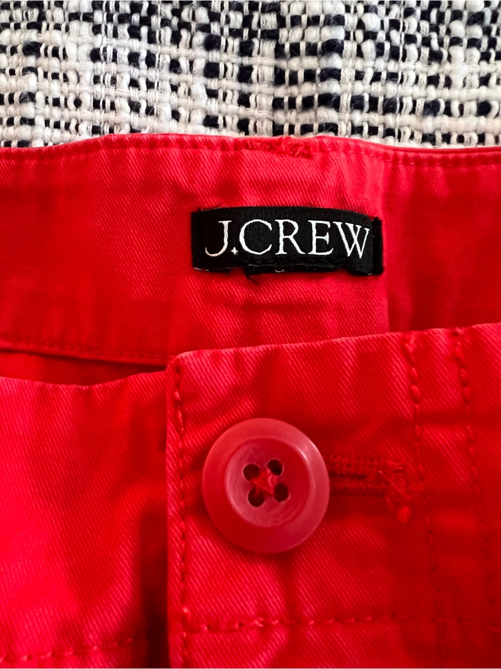 J. Crew Woman’s Bright Red Chino Pants